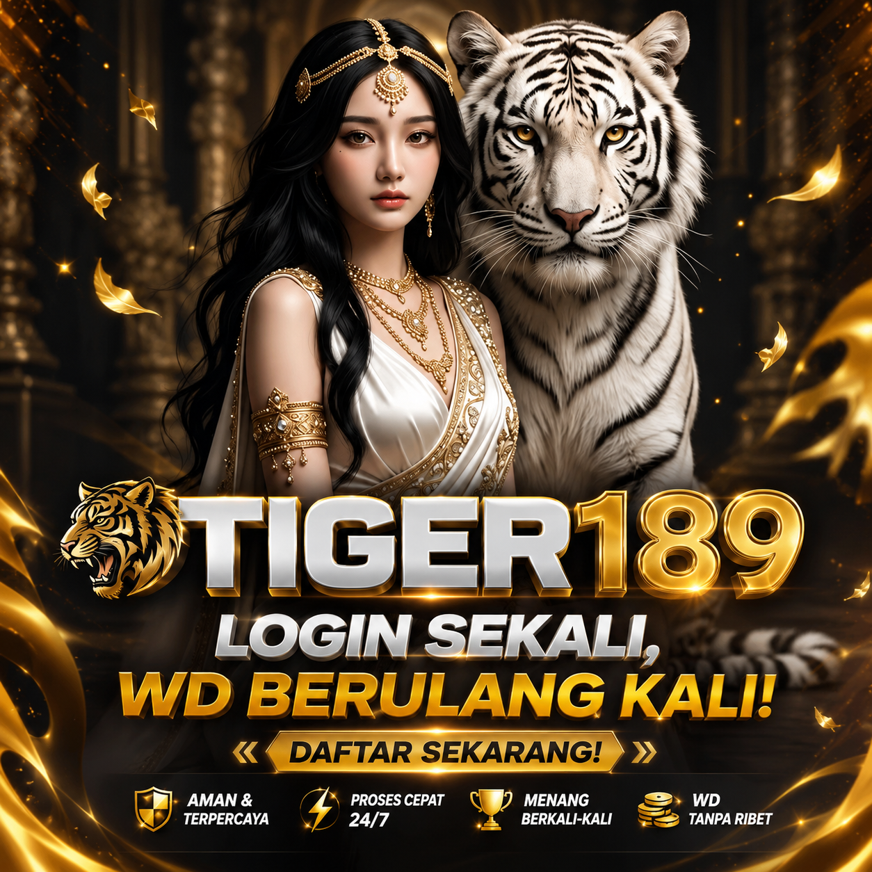 Tiger189: Login Sekali, WD Berulang Kali! Daftar Sekarang!